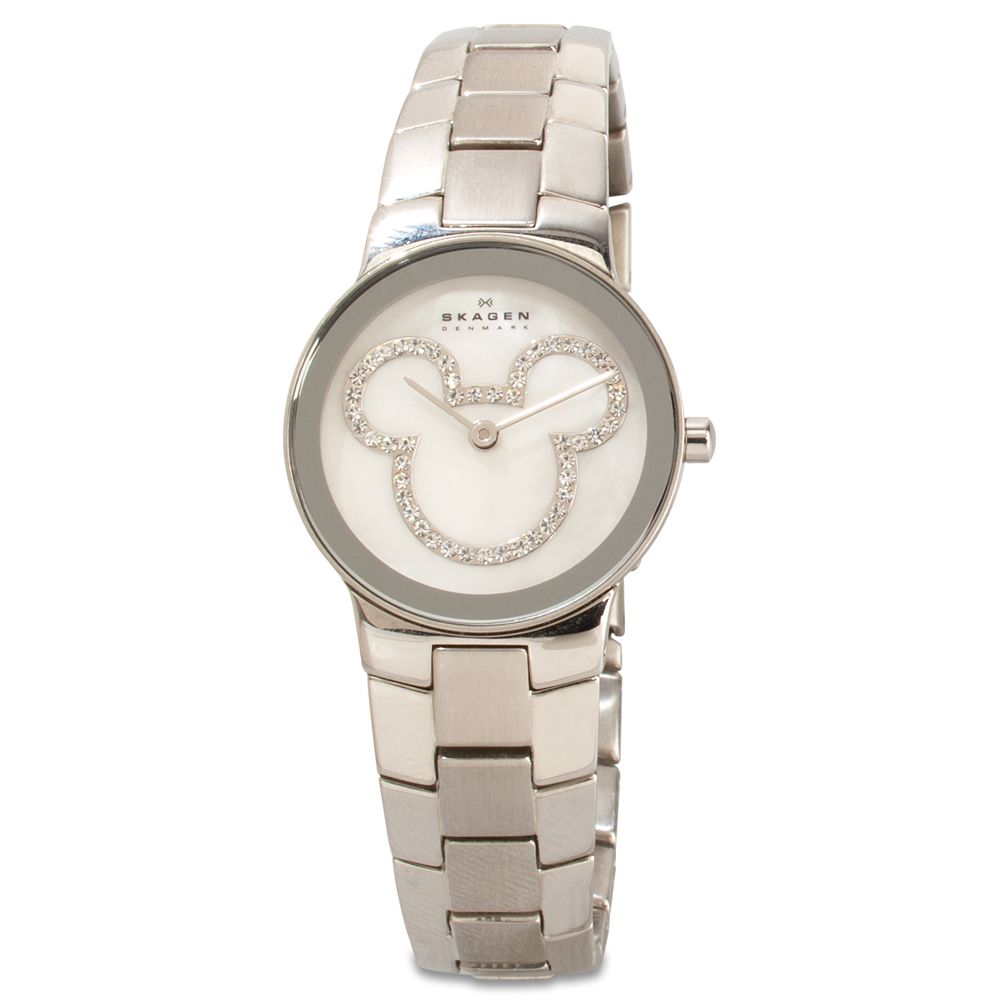 Pavé Crystal Icon Mickey Mouse Watch by Skagen