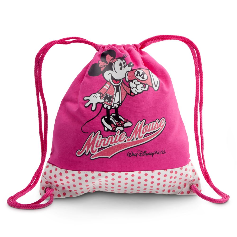 Canvas Walt Disney World Minnie Mouse Cinch Bag