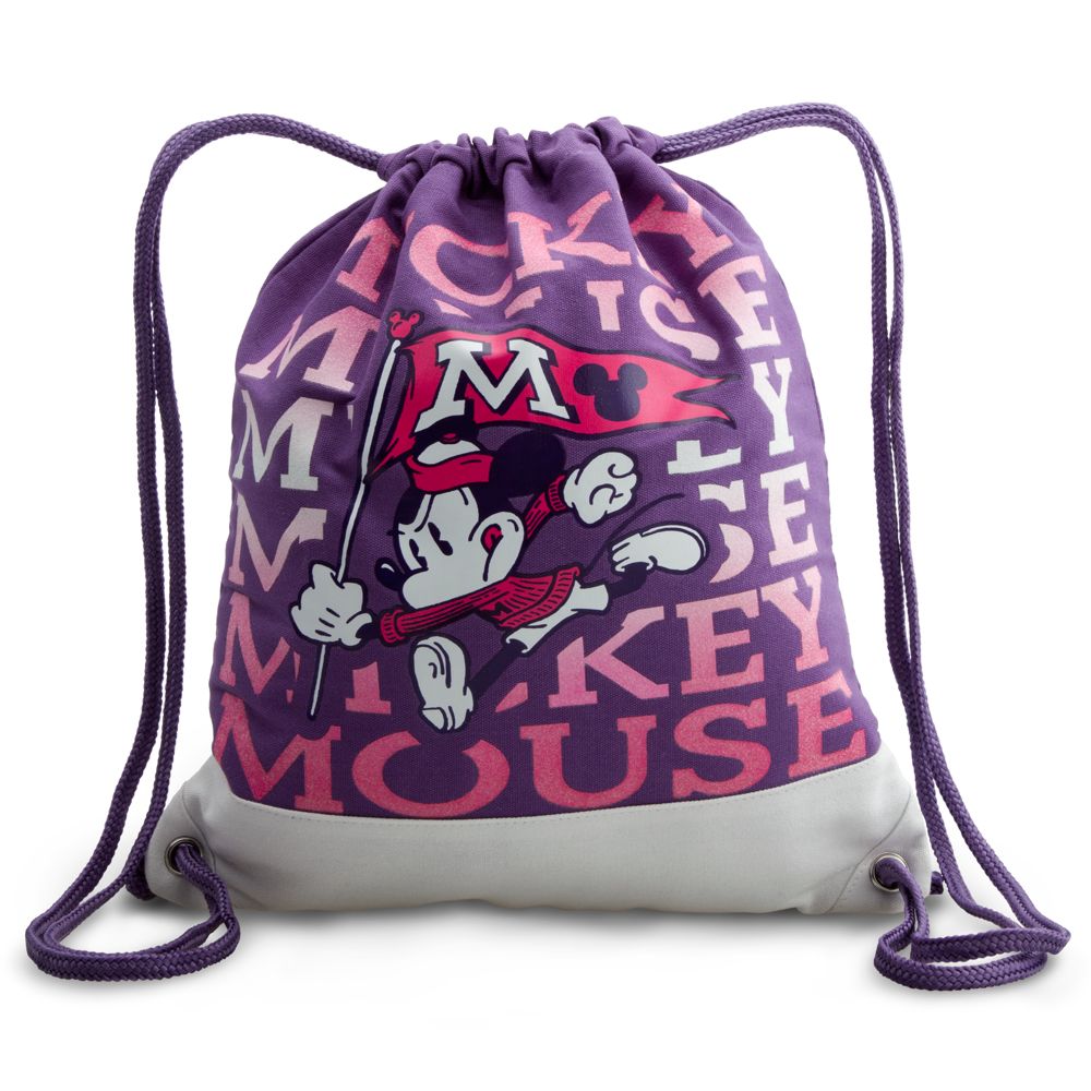 Canvas Walt Disney World Mickey Mouse Cinch Bag