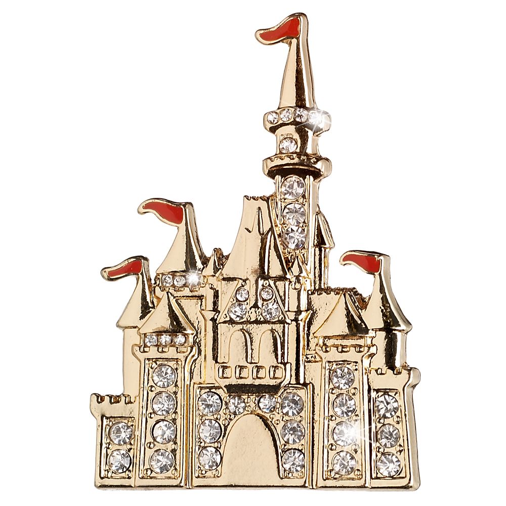 Sleeping Beauty Castle Brooch
