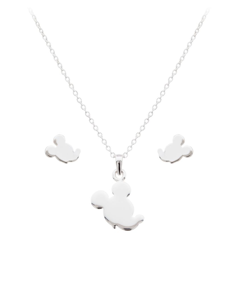 Mickey Mouse Necklace and Earring Set