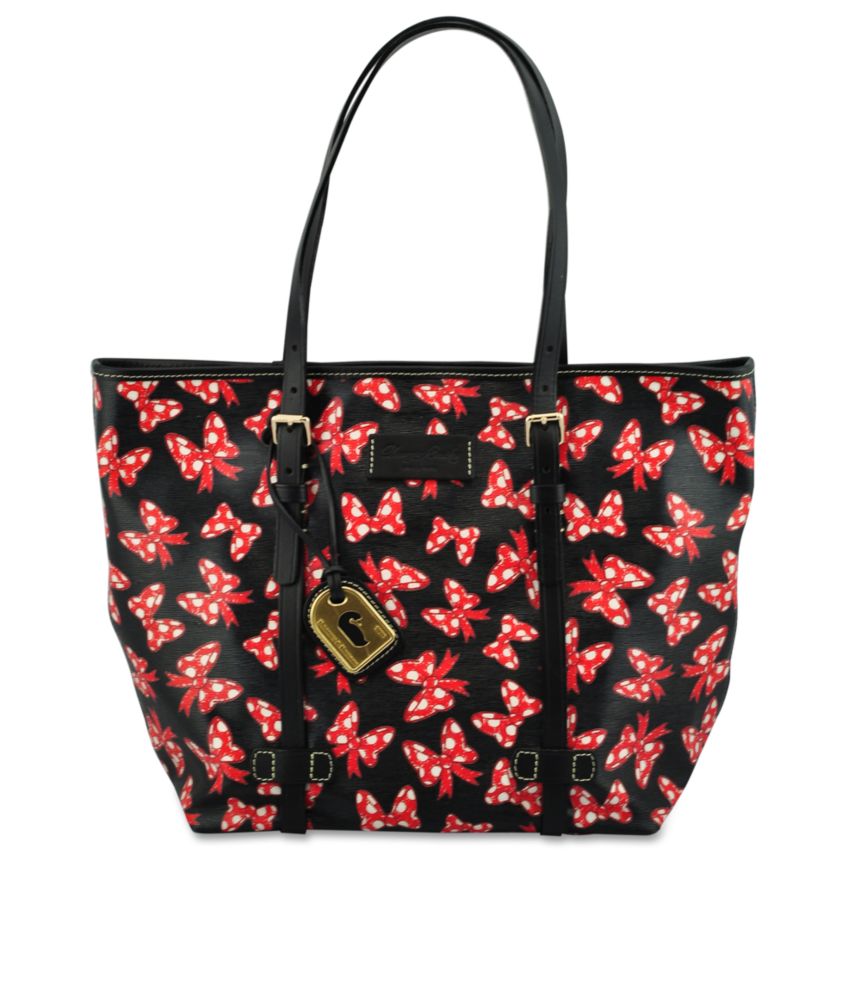 Minnie Mouse Bow Tote by Dooney & Bourke - Medium - Black