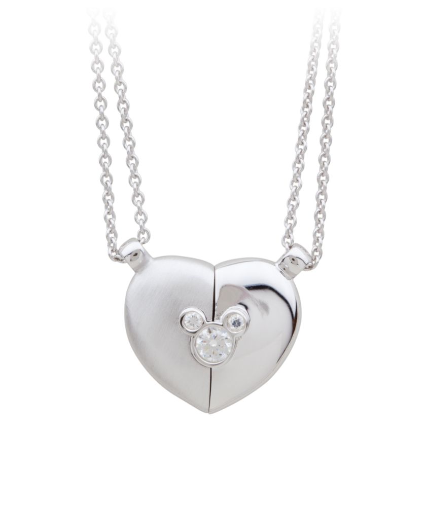 Mickey Mouse Magnetic Heart Necklace by Petra Azar
