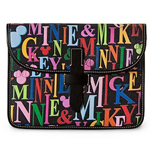 Mickey and Minnie Mouse Rainbow iPad Case by Dooney & Bourke