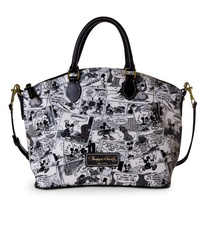Mickey Mouse Comics Satchel by Dooney & Bourke