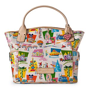 Disneyland Paris Tote Bag By Dooney & Bourke - Retro