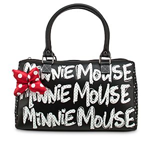 Minnie Mouse Polka Dot Purse - Black