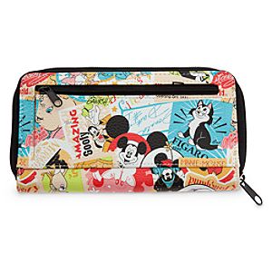 Classic Collage Disney Parks Wallet