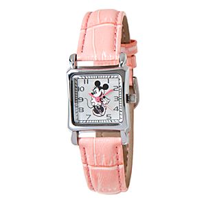 Minnie Mouse Square Watch for Women