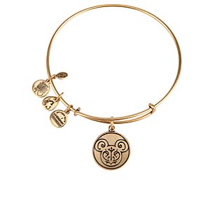 Mickey Mouse Filigree Bangle by Alex and Ani - Gold