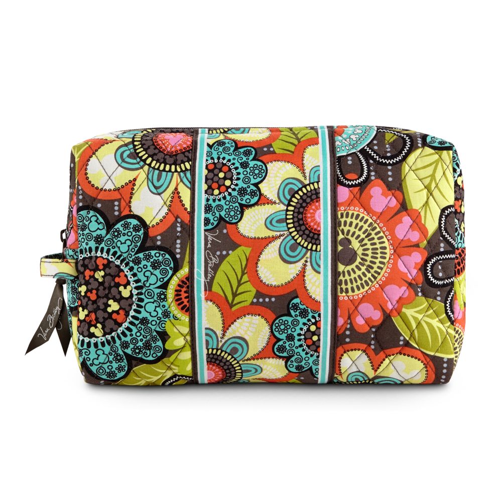 Mickey's Perfect Petals Large Cosmetic Bag by Vera Bradley