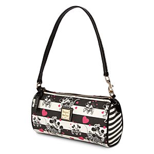Mickey and Minnie Mouse Sweethearts Mini Barrel Bag by Dooney & Bourke