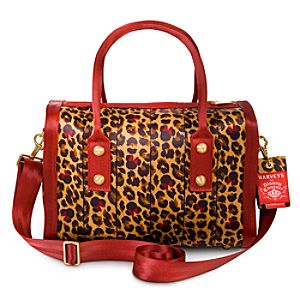 Minnie Mouse Leopard Marilyn Satchel by Harveys
