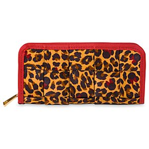 Minnie Mouse Leopard Wallet Clutch by Harveys