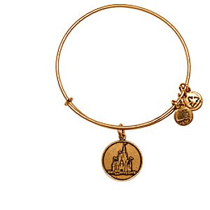 Cinderella Castle Bangle by Alex and Ani - Walt Disney World - Gold