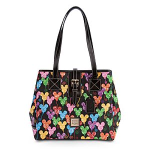 Mickey Mouse Balloon Medium Shopper by Dooney & Bourke - Black