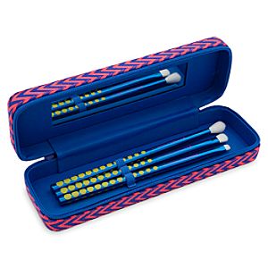 Beautifully Disney Eye Brush Set with Case - Pop of Minnie