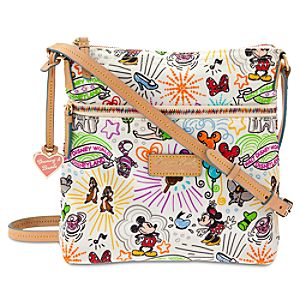 Disney Sketch Letter Carrier Bag by Dooney & Bourke