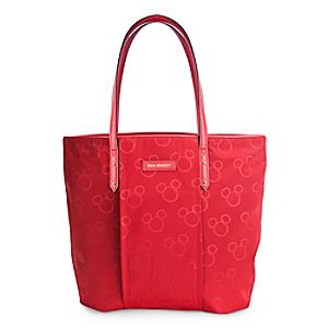 Mickey Mouse Preppy Poly Tote Bag by Vera Bradley - Red