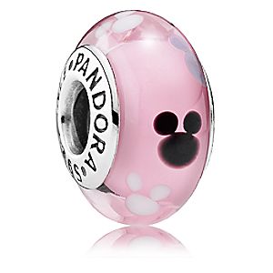 Mickey Mouse Icon Murano Glass Charm by PANDORA