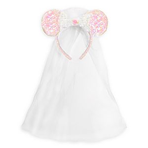 Minnie Mouse Ear Headband - Bride