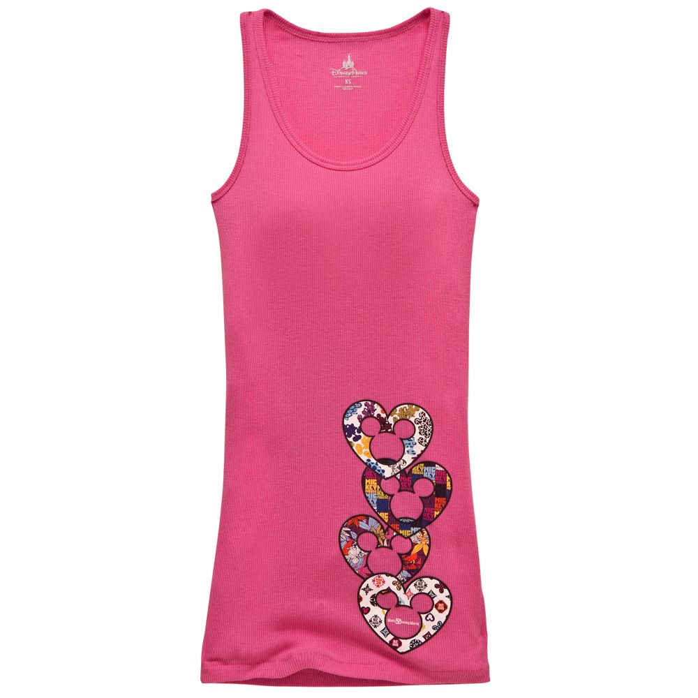 Hearts and Heads Mickey Mouse Tank Top for Women