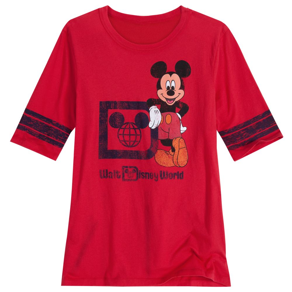 Vintage Style Walt Disney World Mickey Mouse Tee for Women 