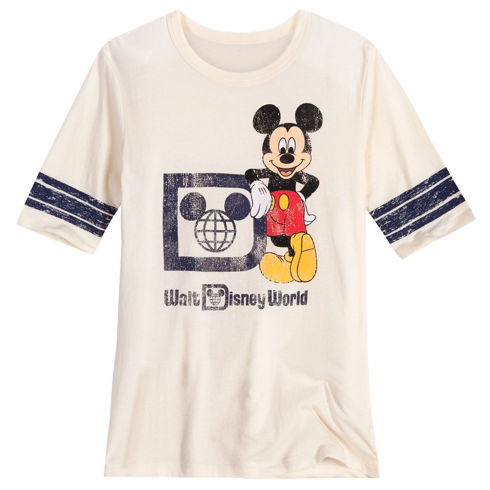 Vintage Style Walt Disney World Mickey Mouse Tee for Women 