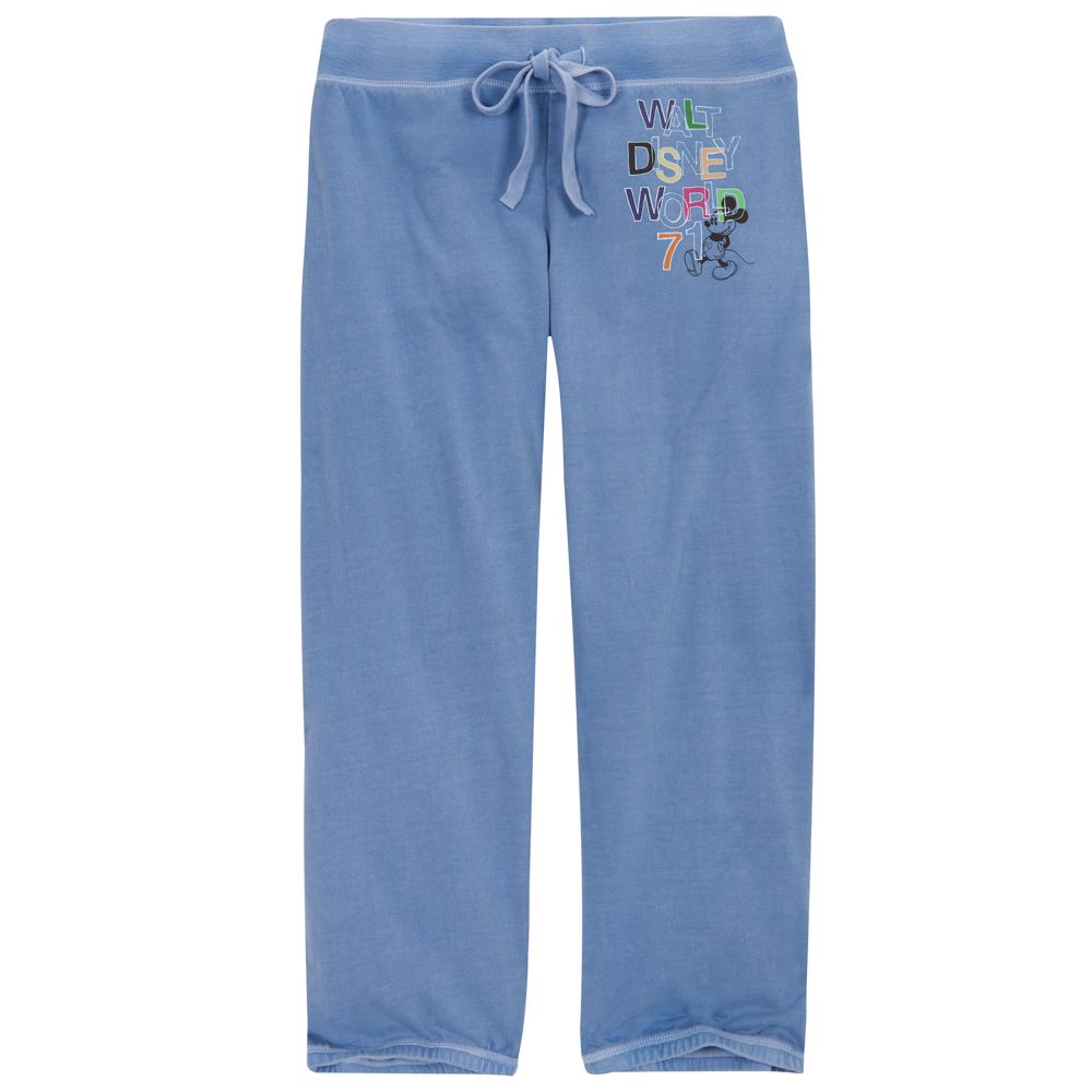Chromatic Blue Walt Disney World Mickey Mouse Sweatpants for Women