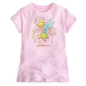 Tinker Bell Glitter Tee for Women - Walt Disney World