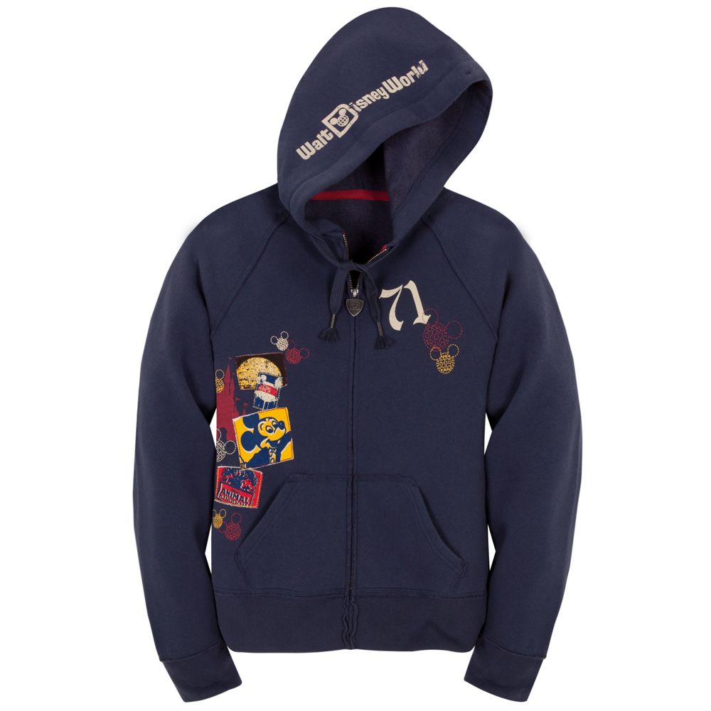 Nostalgic Fleece Walt Disney World Hooded Sweatshirt for Women