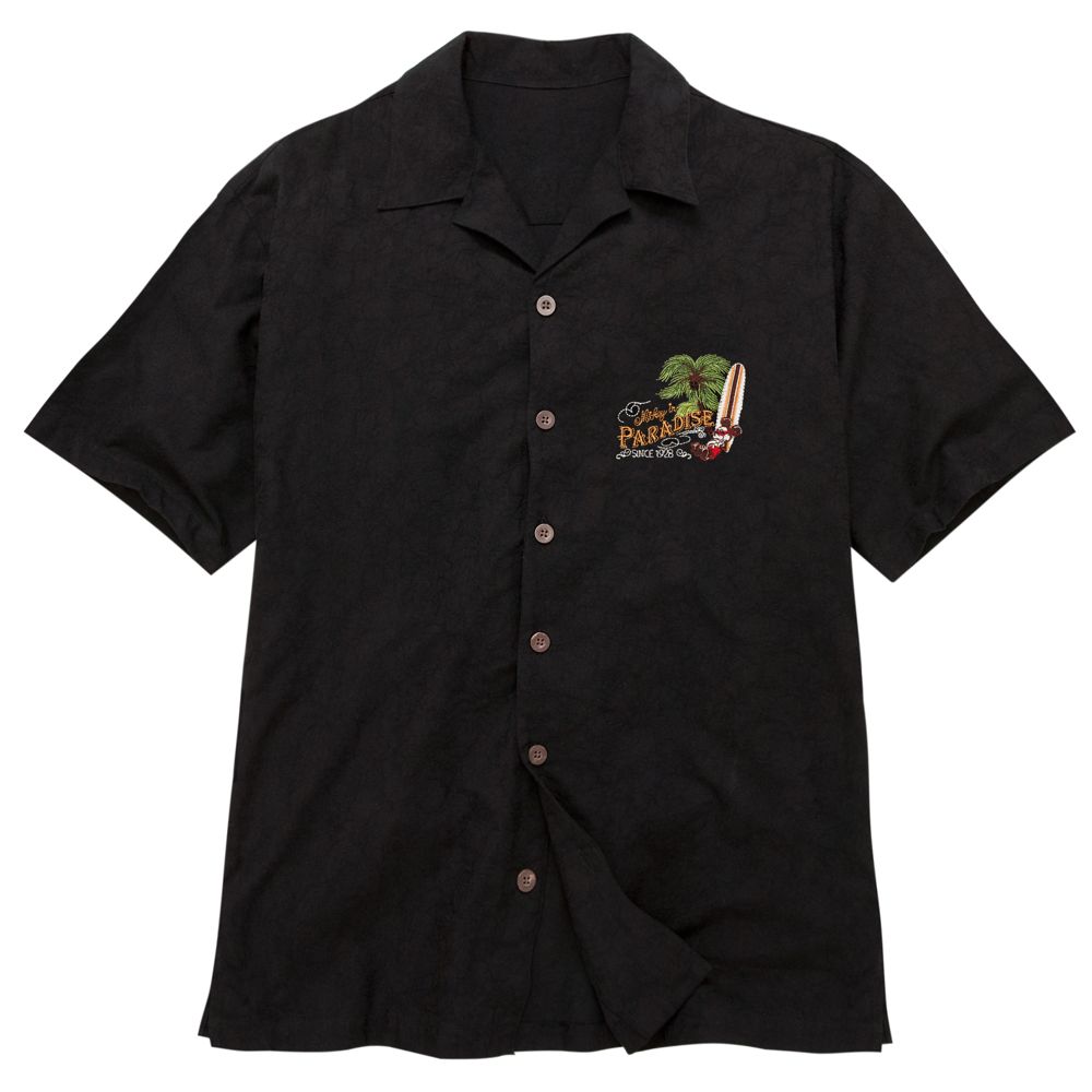 Collared Mickey in Paradise Mickey Mouse Shirt for Men