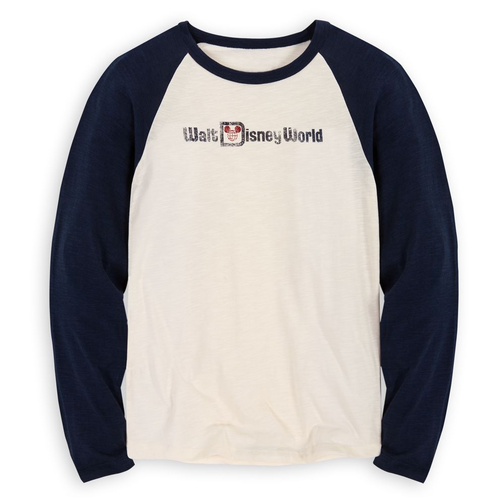 Vintage Style Raglan Walt Disney World Tee for Adults