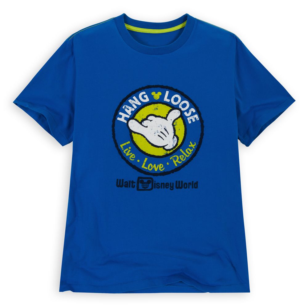 Hang Loose Walt Disney World Mickey Mouse Tee for Men