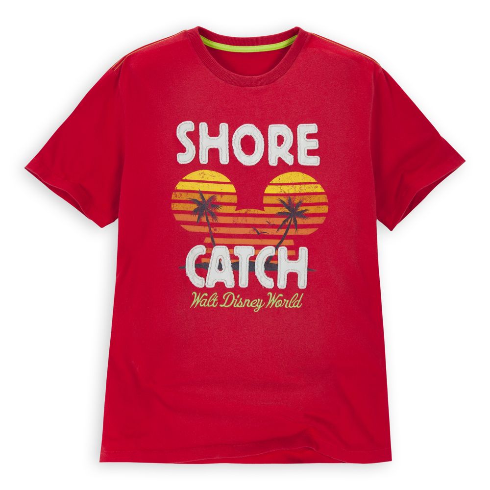 Shore Catch Walt Disney World Mickey Mouse Tee for Men