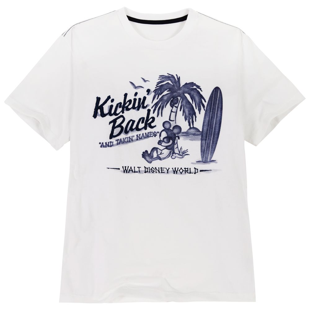 Kickin' Back Walt Disney World Mickey Mouse Tee for Men