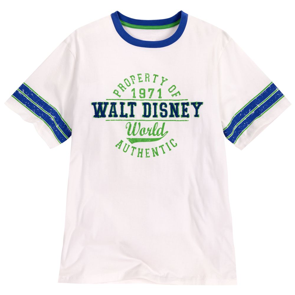 Collegiate Walt Disney World Tee for Adults -- White
