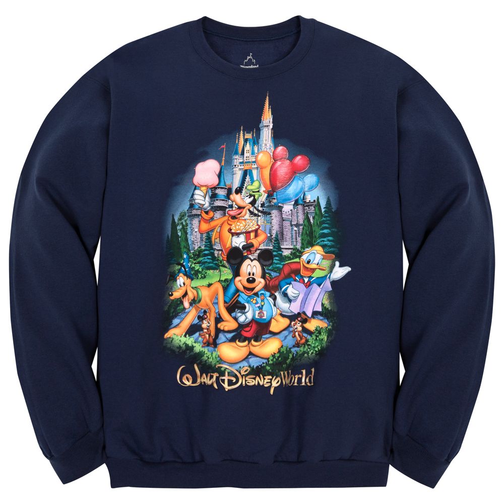 retro walt disney world sweatshirt