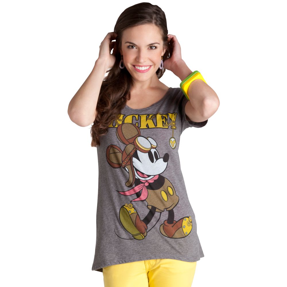 Aviator Mickey Mouse Tee for Women