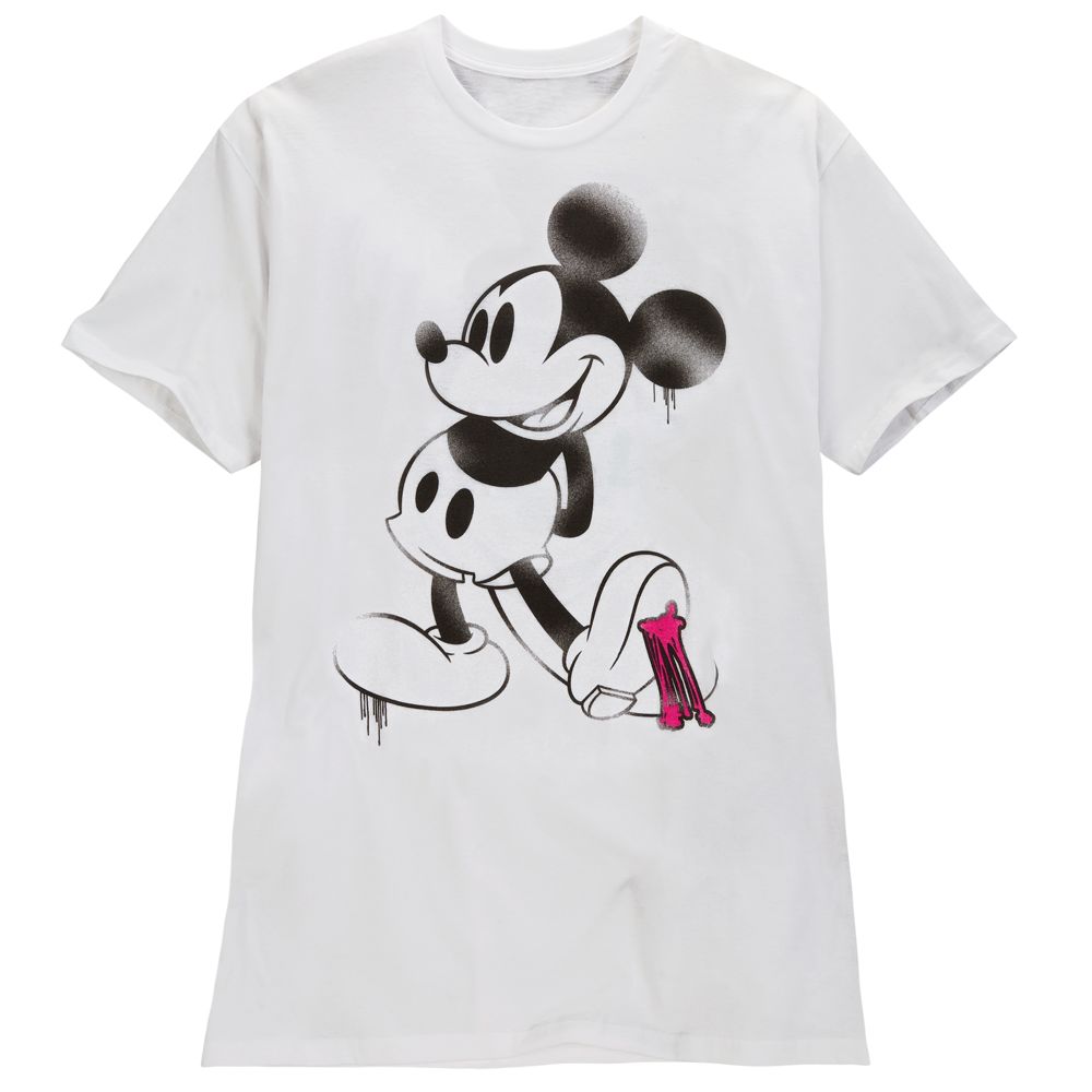 Bubble Gum Mickey Mouse Tee for Adults