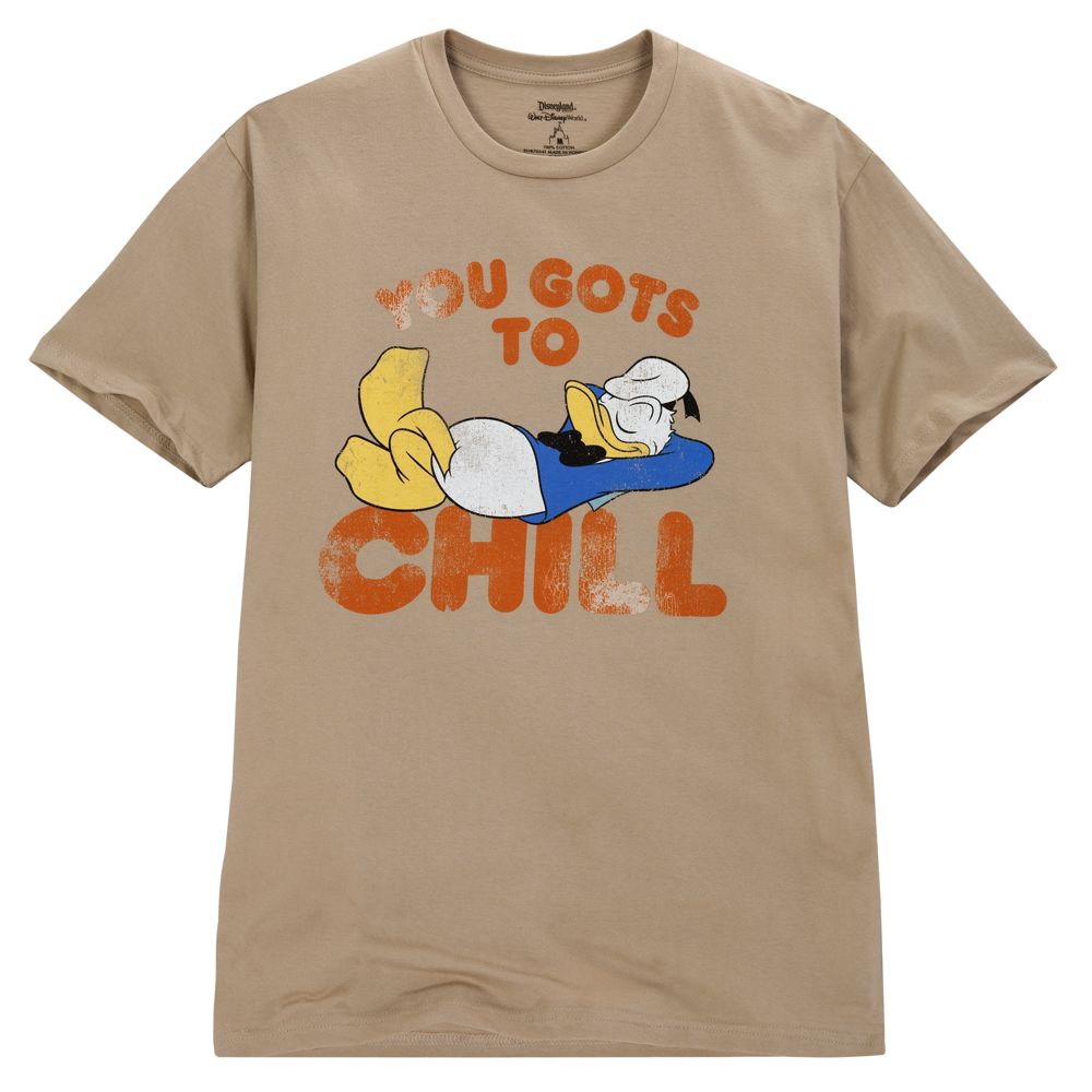 You Gots To Chill Donald Duck Tee for Men