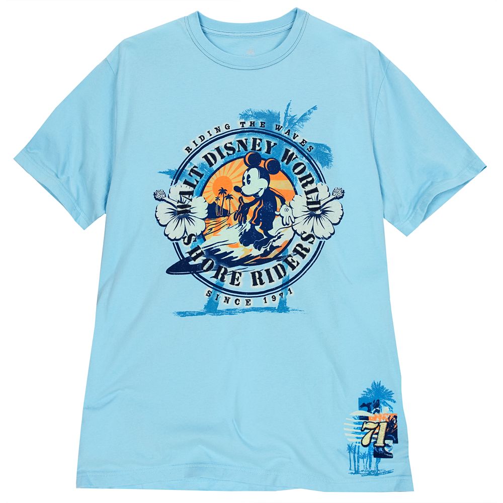 Shore Riders Mickey Mouse Tee for Men