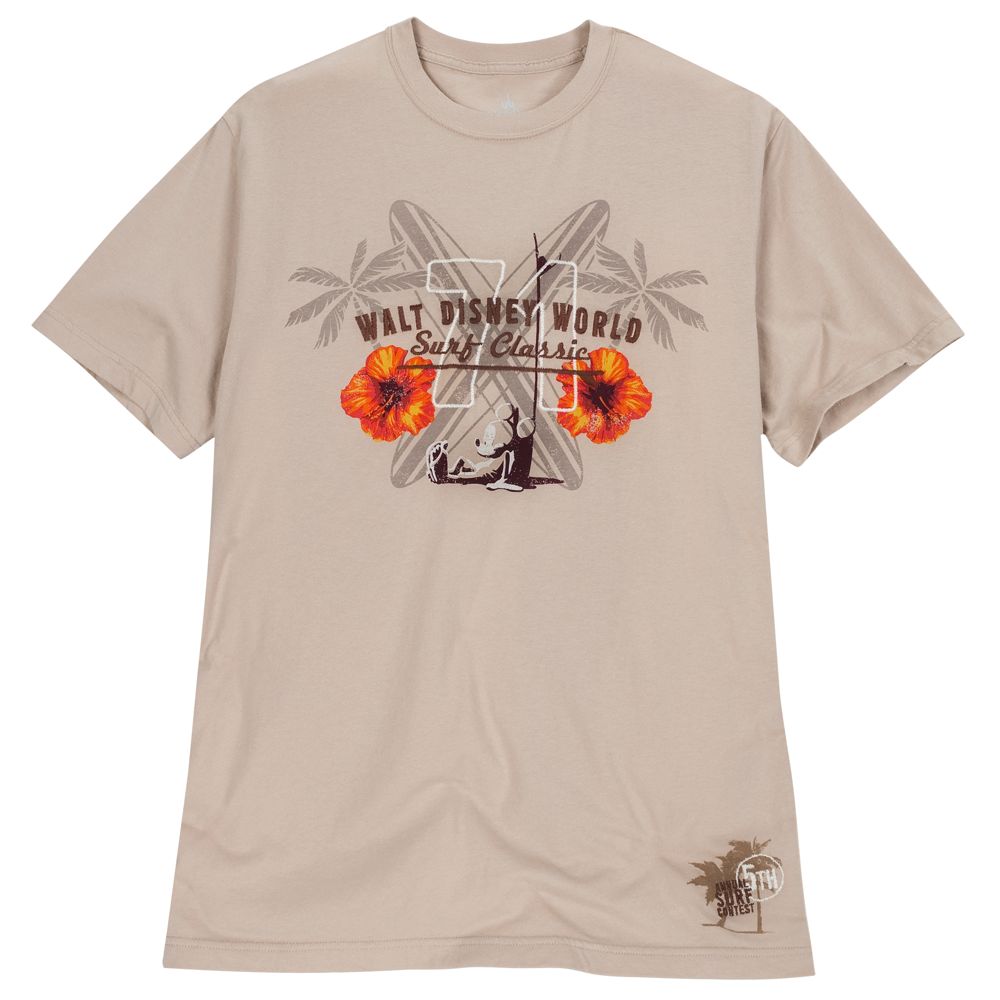 Surf Classic Mickey Mouse Tee for Men