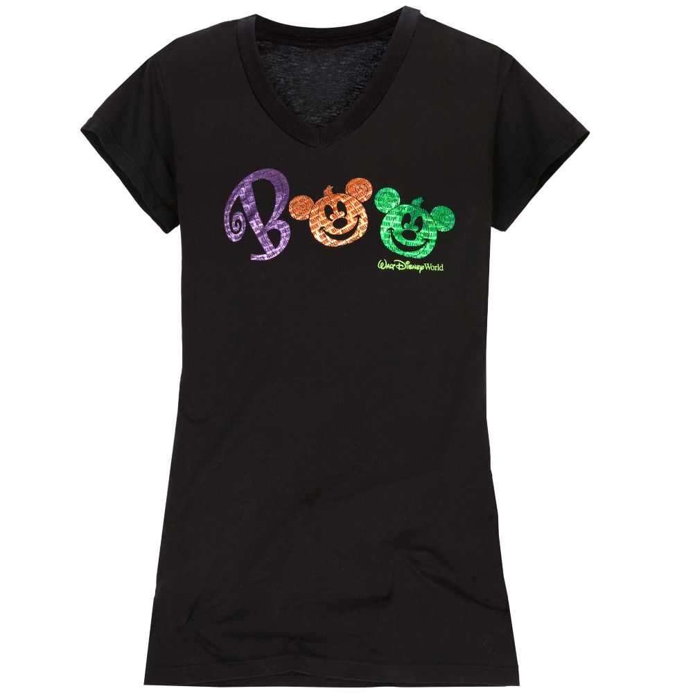 V-Neck Boo Walt Disney World Tee for Women