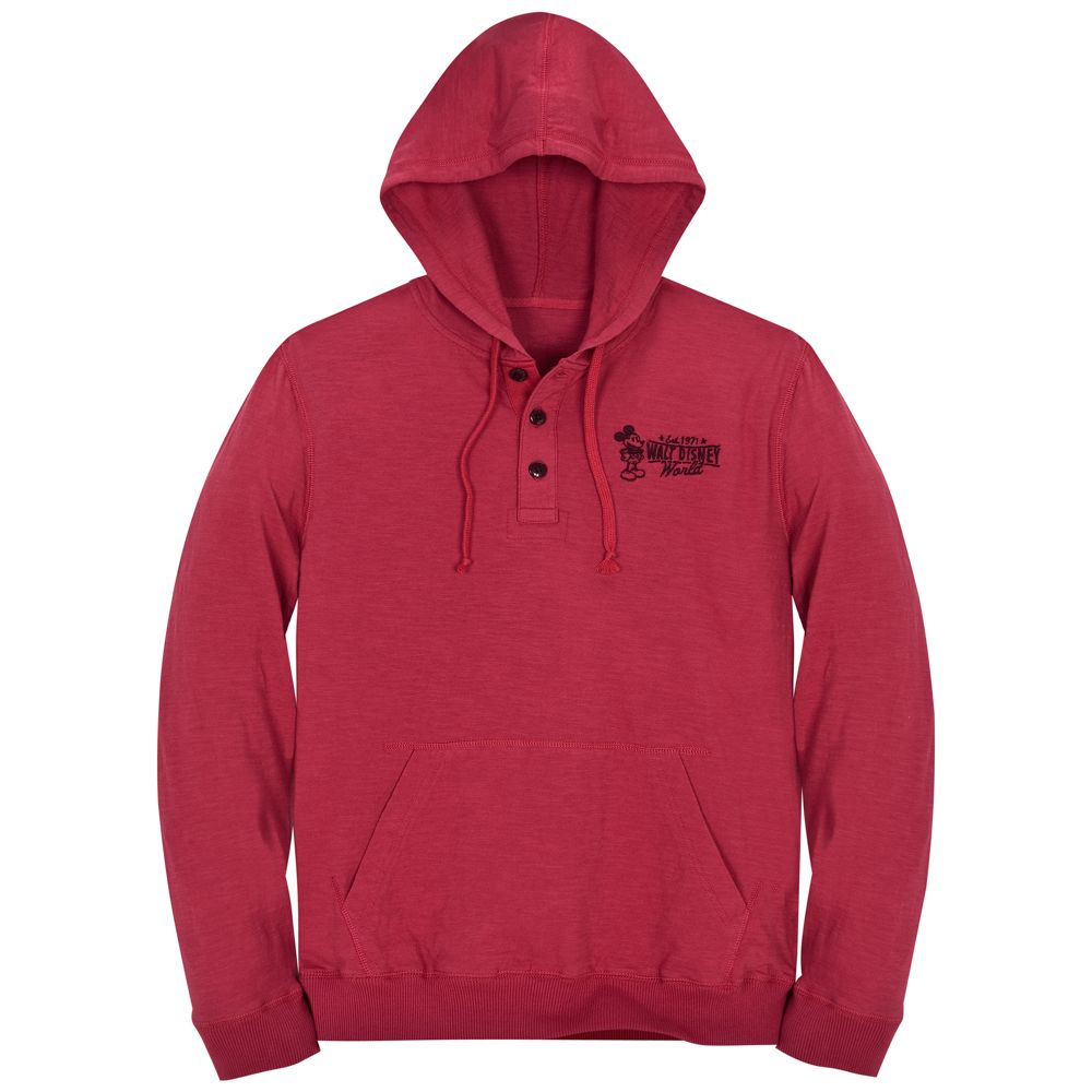 Walt Disney World Mickey Mouse Polo Hoodie for Adults