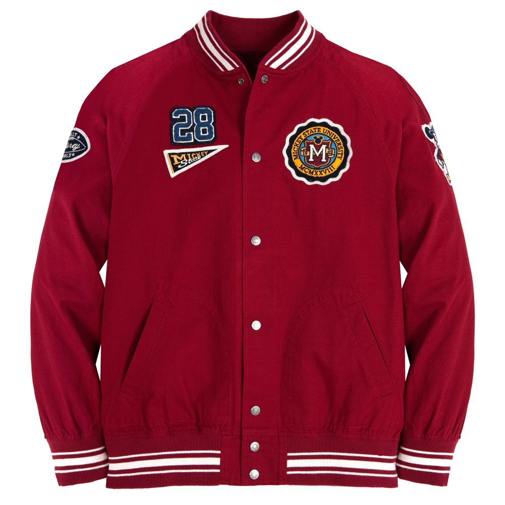 Letterman Walt Disney World Mascot Mickey Jacket for Adults