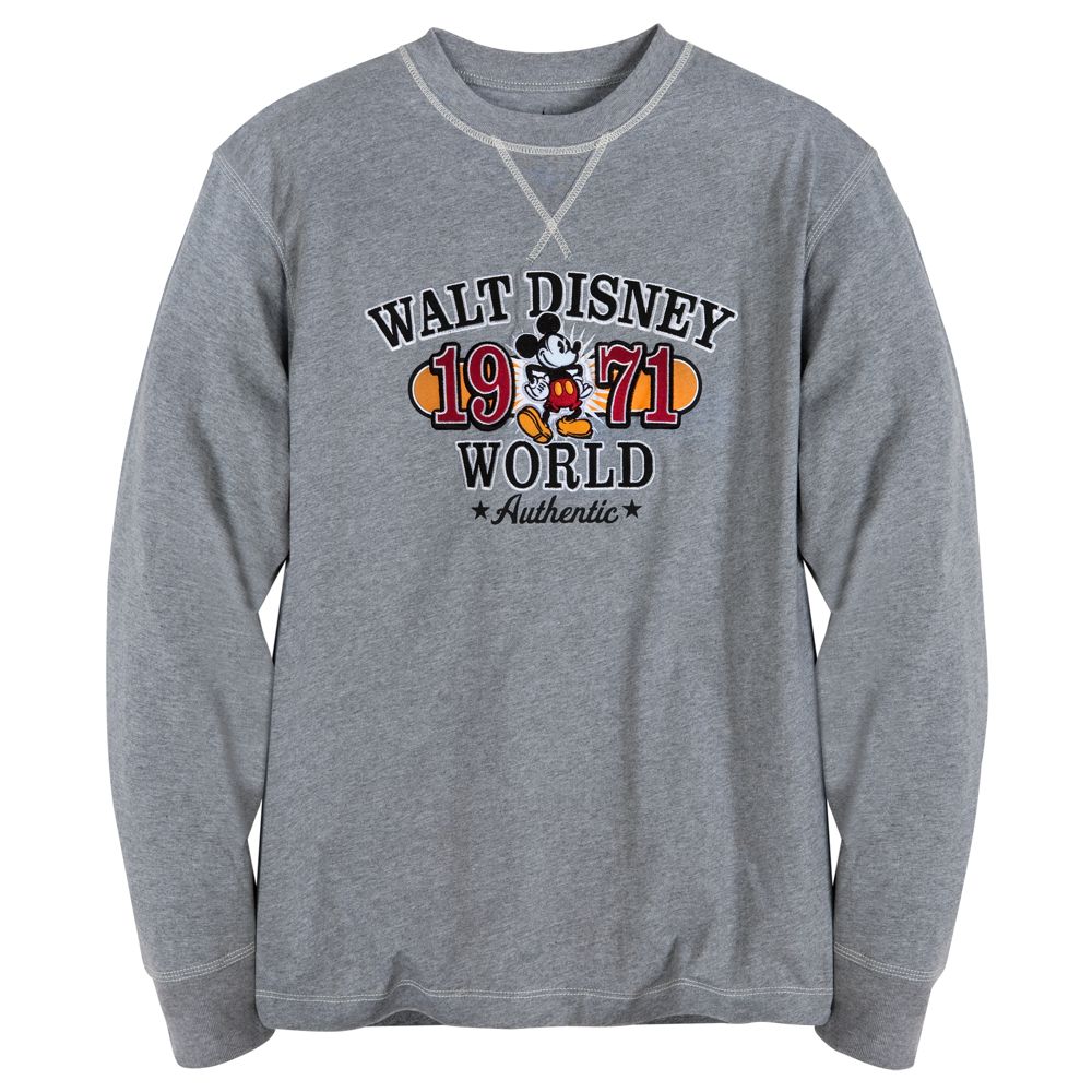 Long Sleeve Walt Disney World Mickey Mouse Tee for Men