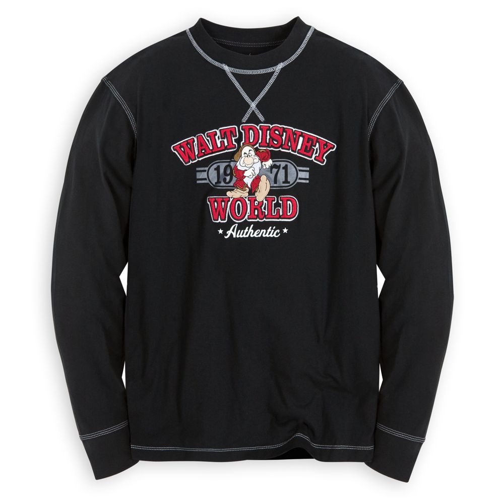 Long Sleeve Walt Disney World Grumpy Tee for Men