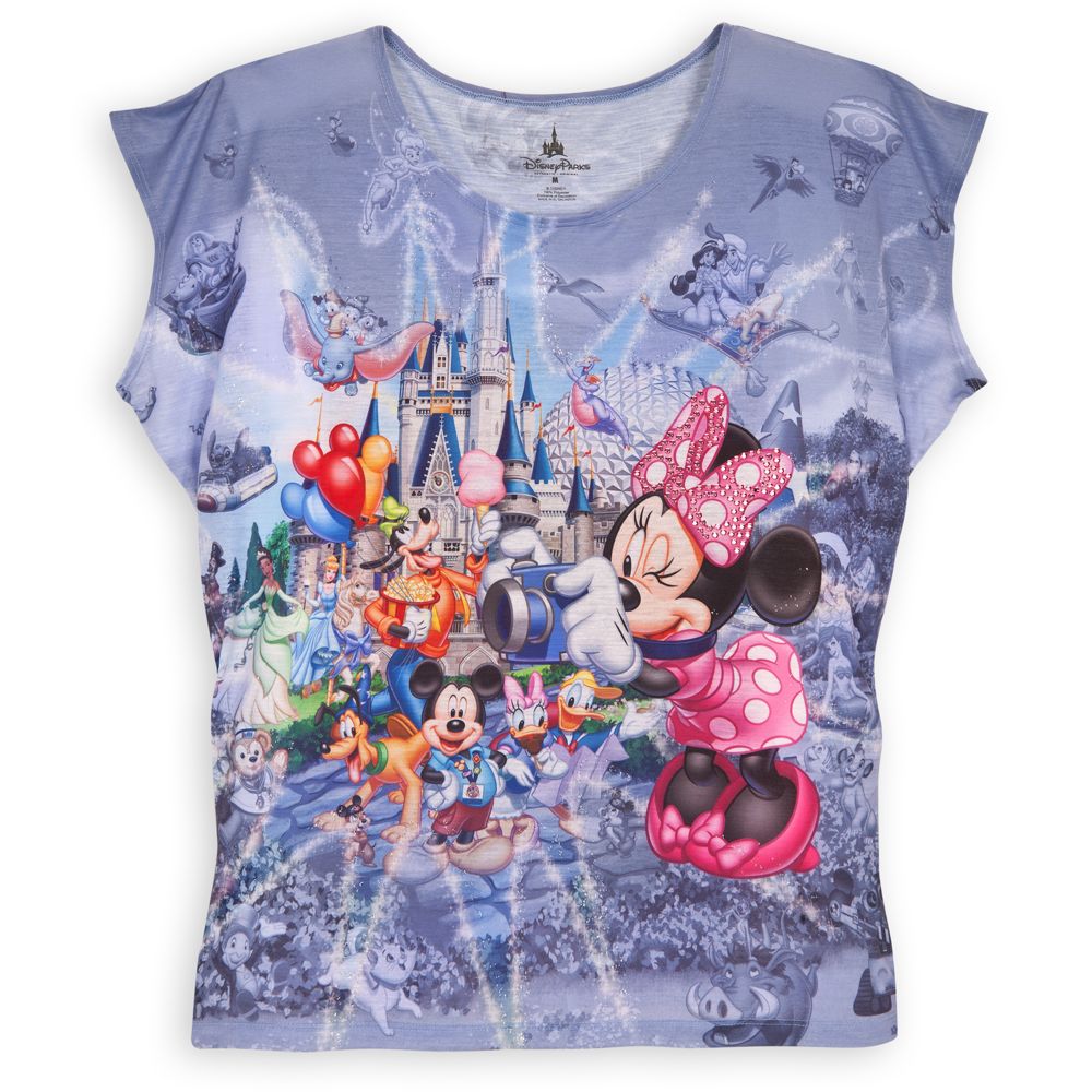 Sublimated Storybook Walt Disney World Tee for Women
