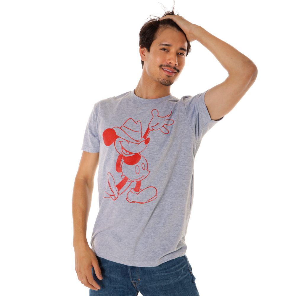 Fedora Mickey Mouse Tee for Men